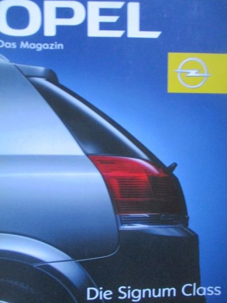 Opel Magazin 1/2003