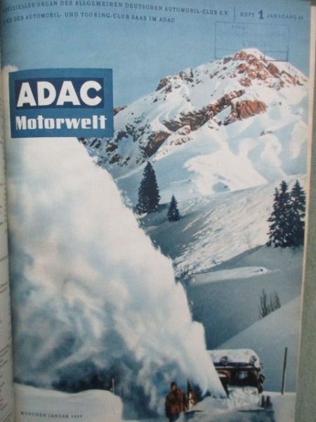 ADAC Motorwelt Jahrgang 1957