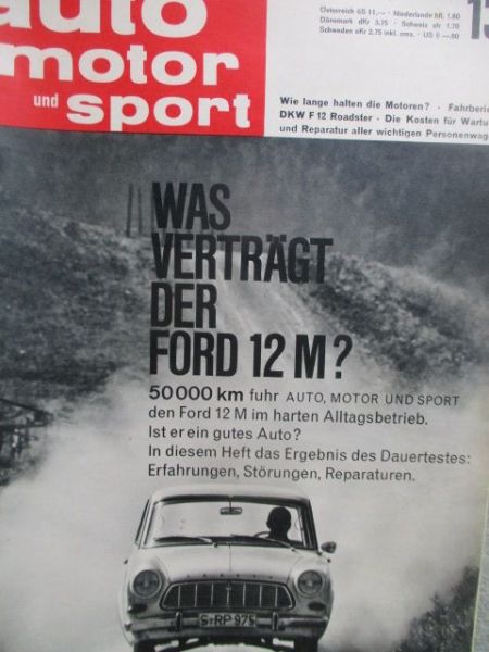 auto motor & sport 13/1964