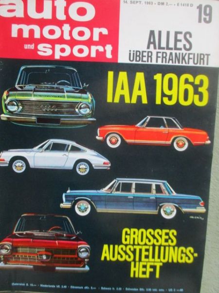 auto motor & sport 19/1963