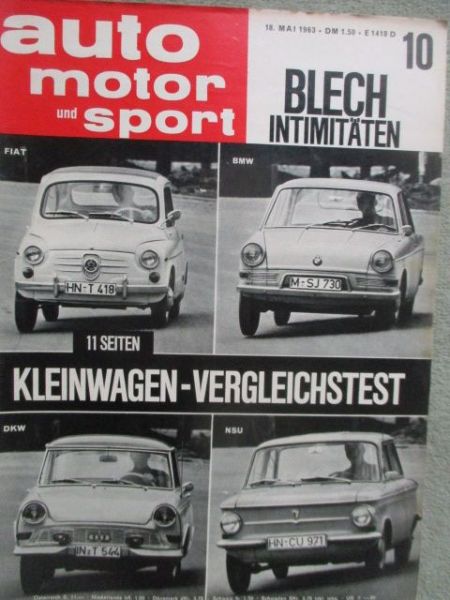 auto motor & sport 10/1963