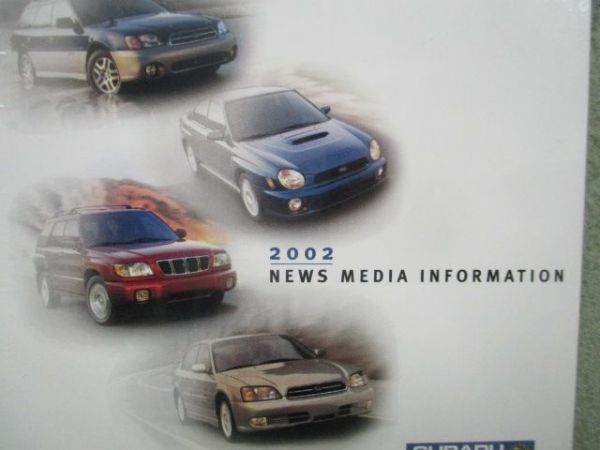 Subaru 2002 News Media Information