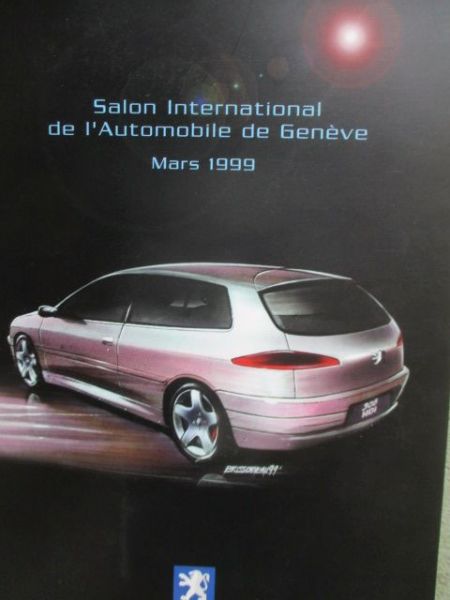 Peugeot Genf Mars 1999