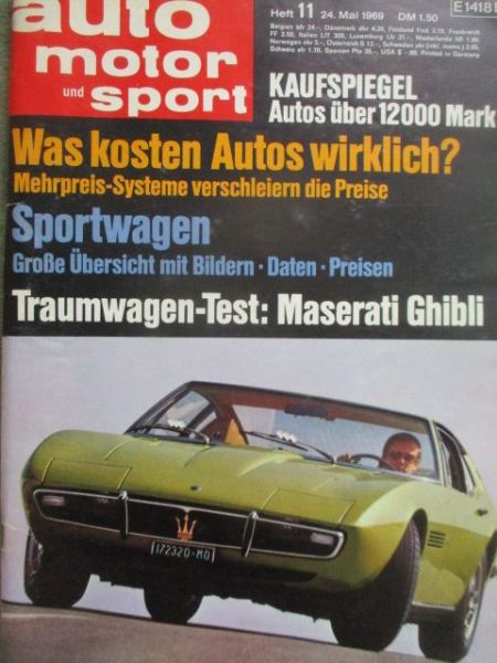 auto motor & sport 11/1969