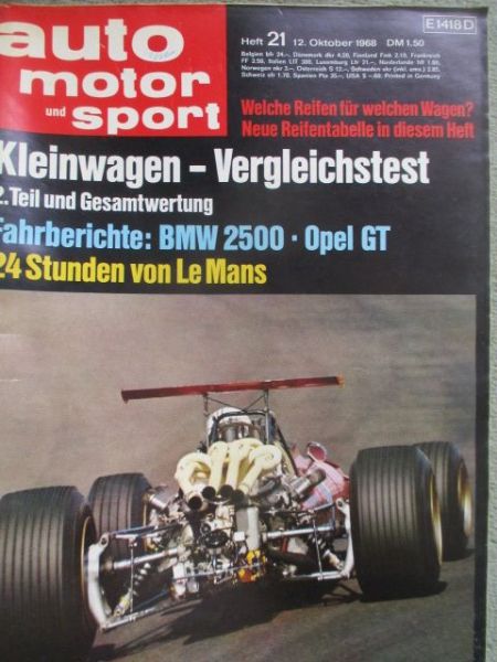 auto motor & sport 21/1968