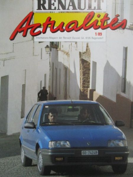 Renault Actualites 1/1989