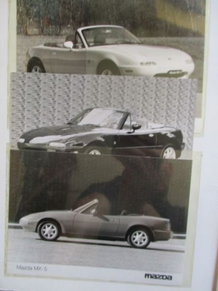 Mazda MX-5 (NA) Pressemappe Februar 1991