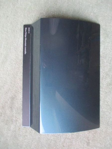 BMW Mediterranblau metallic Muster ca.14x18cm