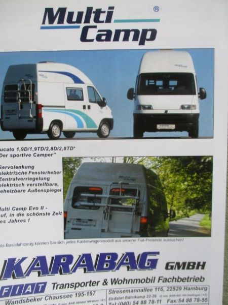 Karabag Fiat Multi Camp Evo II Prospekt