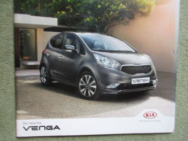 Kia Venga Prospekt Modelljahr 2016