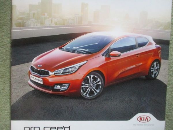 Kia pro_ceed Modelljahr 2014