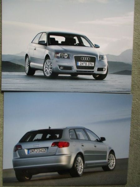 Audi A3 (8P) 10 Jahre Pressefotos 1996-2006 Rarität