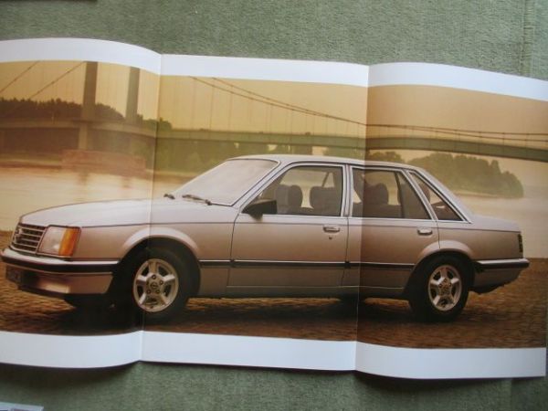 Opel Senator A 2.5E 3.0E August 1981
