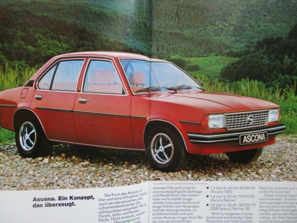 Opel Ascona B September 1979
