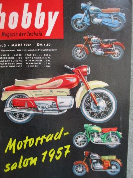 hobby das Magazin der Technik 3/1957