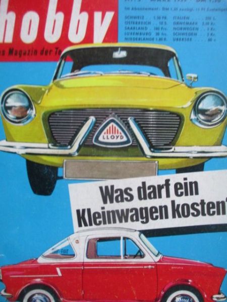 hobby das Magazin der Technik 3/1959