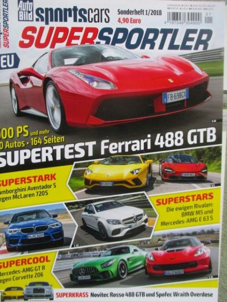 Auto Bild sportscars Supersportler 1/2018