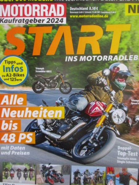 Motorrad Kaufratgeber 2024