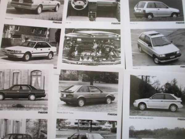 Mazda Pressefoto Schwarz/Weiss