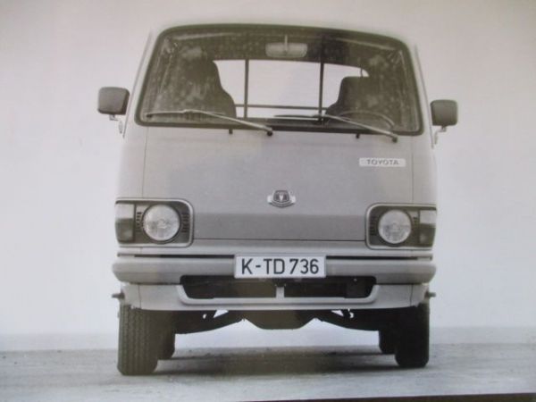 Toyota Hiace Pressefoto 1977-1982