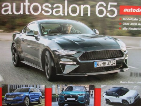 autosalon Modelljahr 2019/20