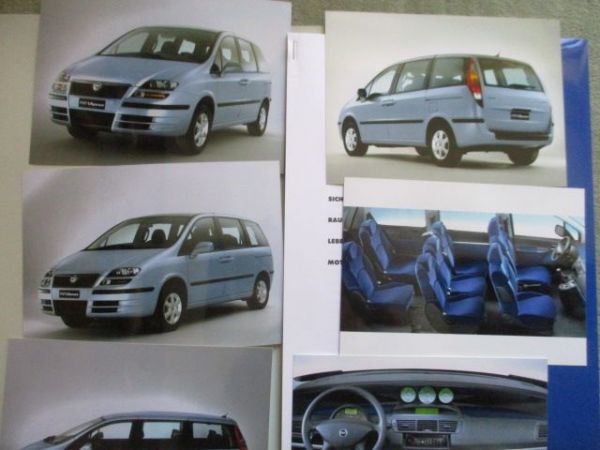 Fiat Ulysse Pressemappe +Fotos