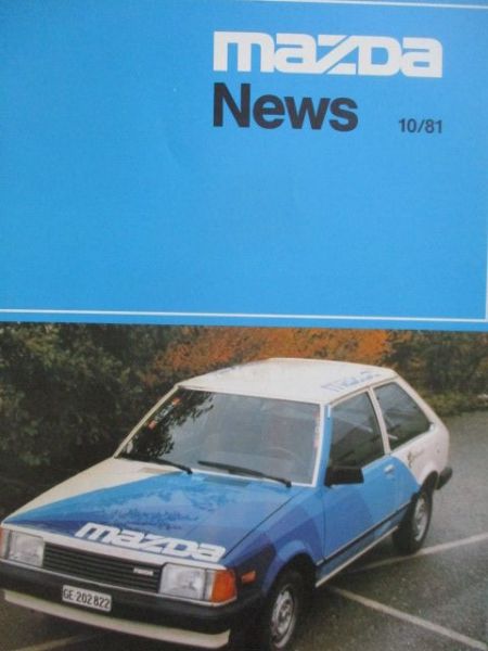 mazda news 10/1981