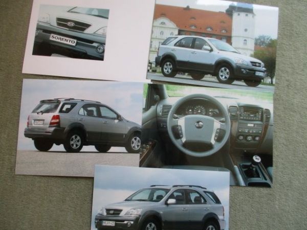 Kia Sorento (JC) Pressefotos Juli 2002