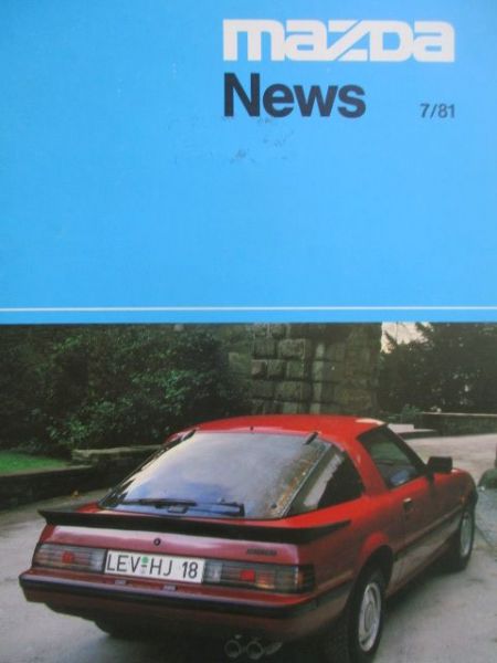 mazda news 7/1981