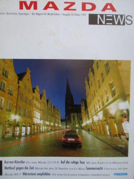 Mazda News Herbst 1992