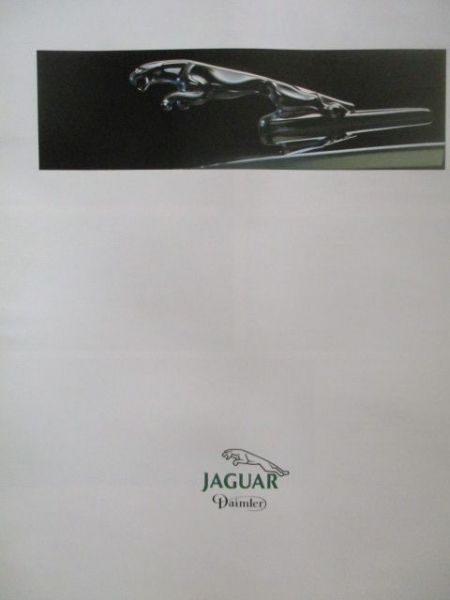 Jaguar Daimler Modelljahr 1995 Katalog