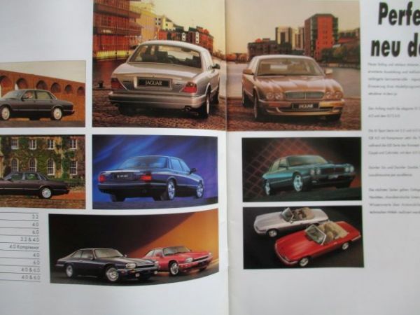 Jaguar Daimler Modelljahr 1995 Katalog