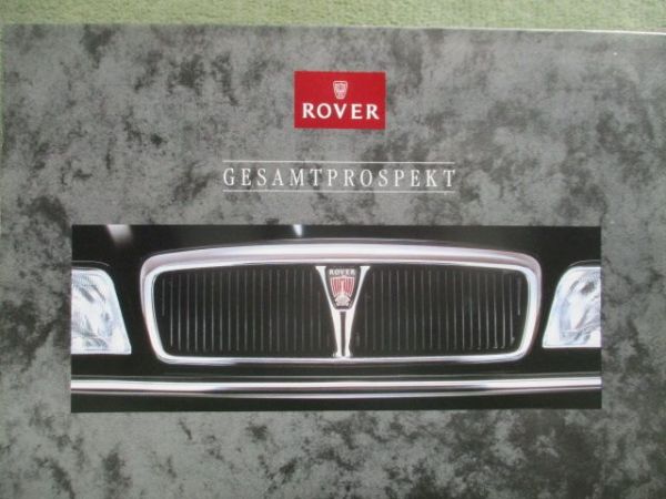 Rover Gesamtprospekt 9/1994
