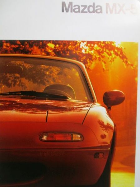 Mazda MX-5 (NA) September 1991