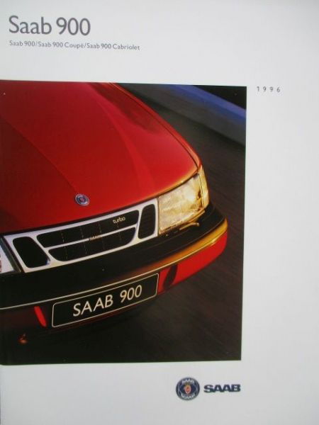 Saab 900 Preisliste Modelljahr 1996