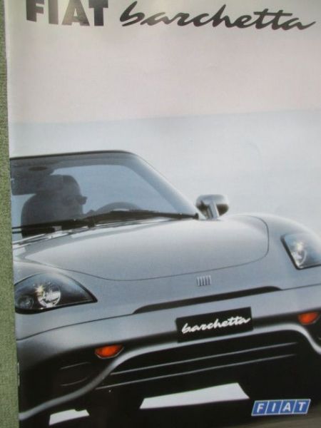 Fiat barchetta Prospekt Januar 1999