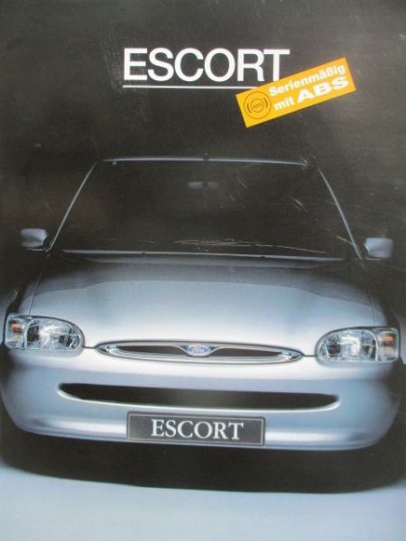 Ford Escort Prospekt Januar 1997