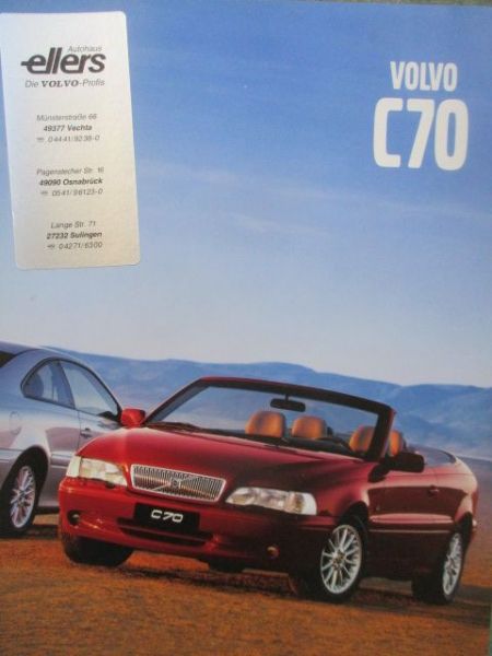 Volvo C70 Prospekt 2001