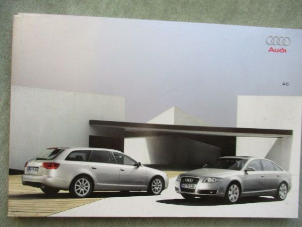 Audi A6 Limousine & Avant (Typ 4F) April 2005 Prospektmappe