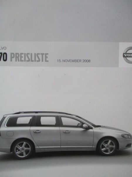Volvo V70 November 2008