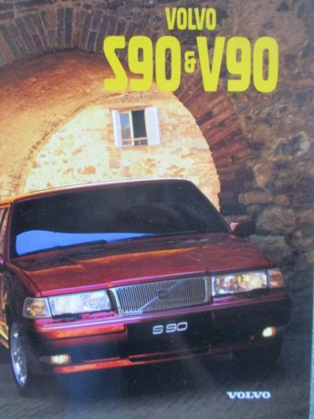 Volvo S90 & V90 Prospekt 1998