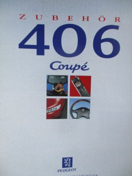 Peugeot 406 Coupé Zubehör August 1997