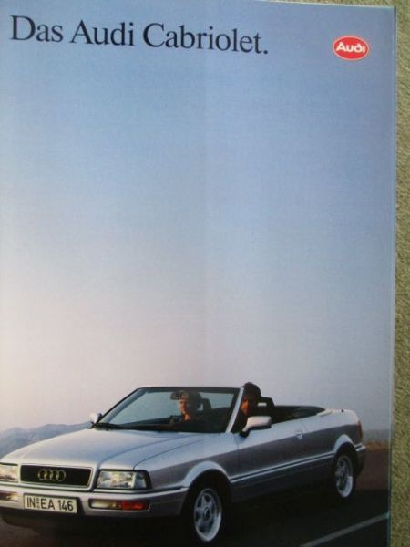 Audi Cabriolet (typ89) Juli 1992