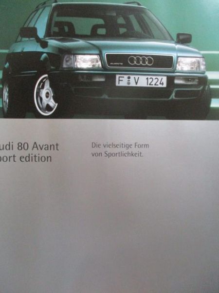 Audi 80 Avant sport edition (B4) Juli 1994