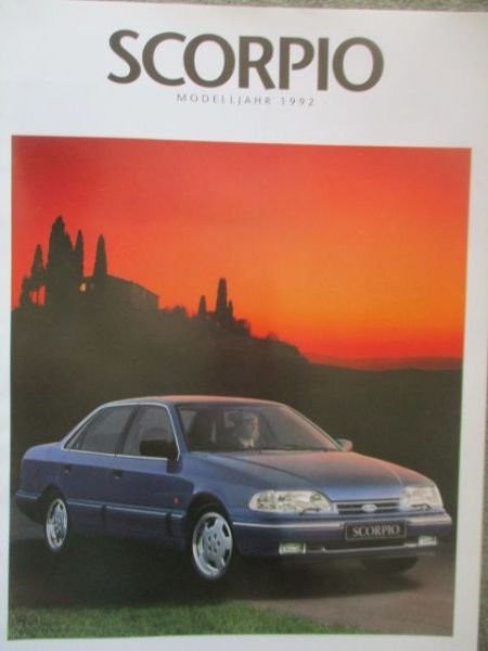 Ford Scorpio Modelljahr 1992