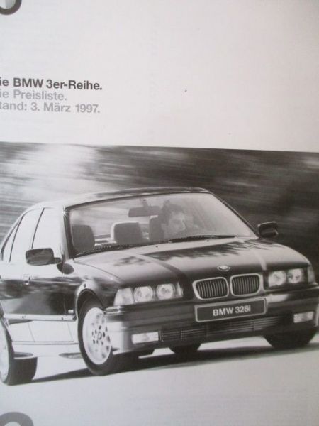 BMW 3er Reihe März 1997