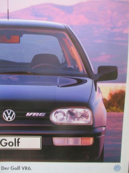 VW Golf III VR6 Prospekt Mai 1997