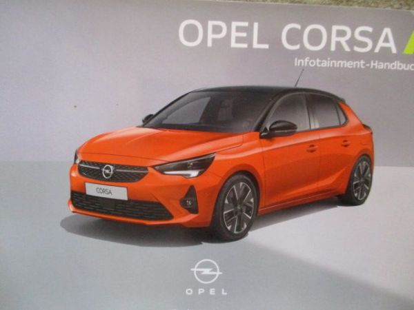 Opel Corsa F Infotainment Handbuch Mai 2021