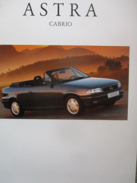 Opel Astra F Cabrio November 1994