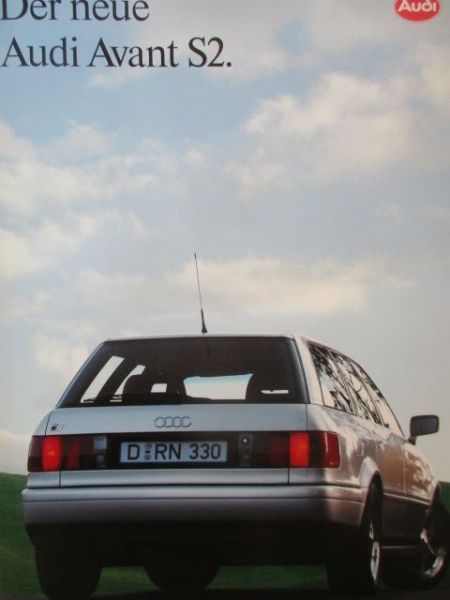 Audi Avant S2 (B4) Prospekt Januar 1993